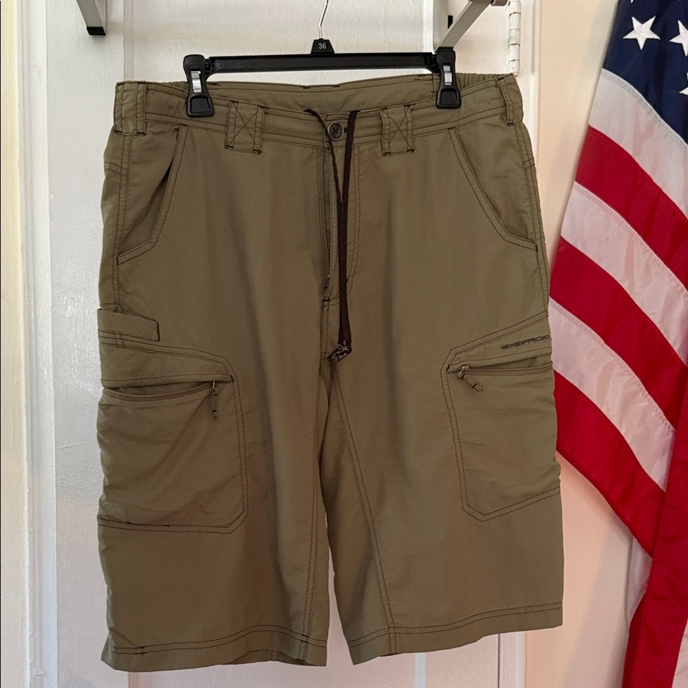 Exofficio Men's Khaki Cargo Shorts